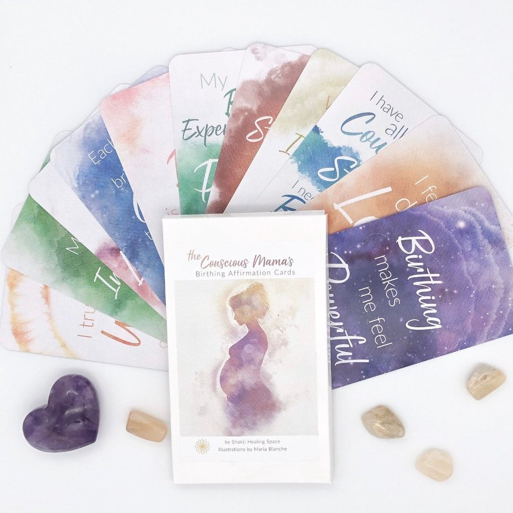 The Conscious Mama’s Birthing Affirmation Deck